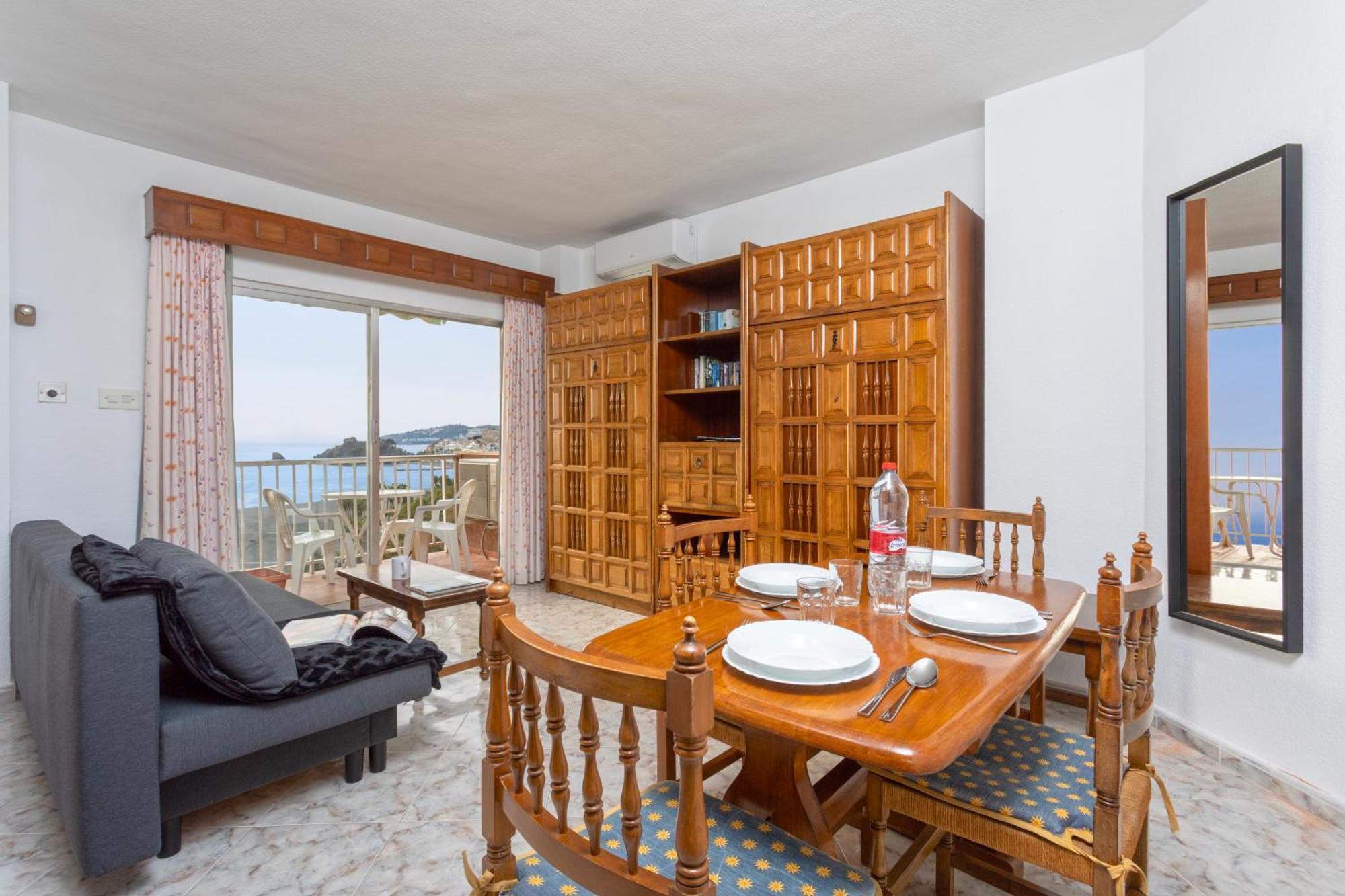 1004 - Beachfront Apartment On El Paseo, 4 Pers - Air Conditionning - Wi-Fi - Smart Tv Almunecar Exterior foto